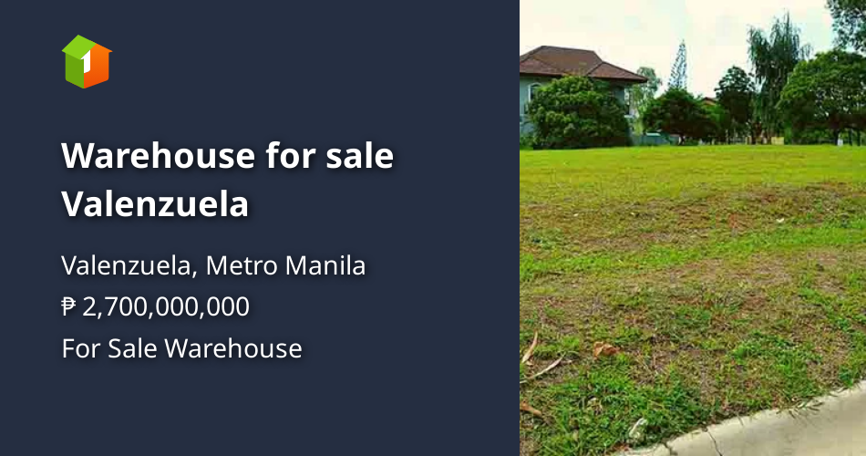 Warehouse for sale Valenzuela Property 🏭] (March 2023) in