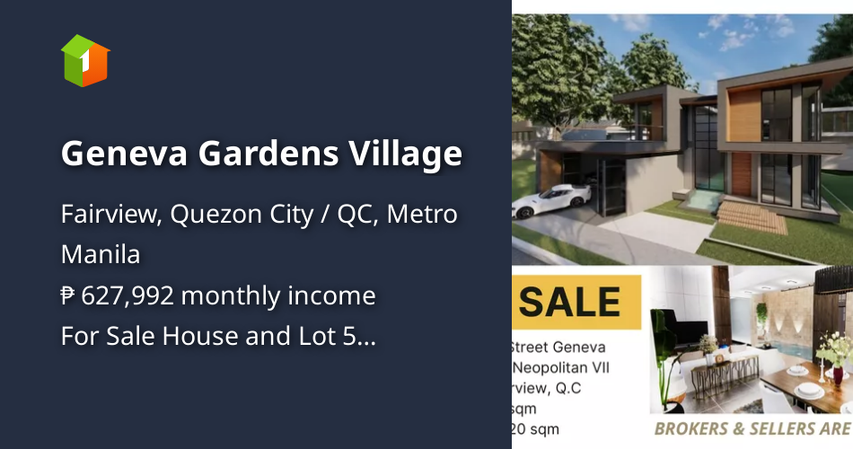 Geneva Gardens Village [House and Lot 🏘️] (April 2022) in Fairview