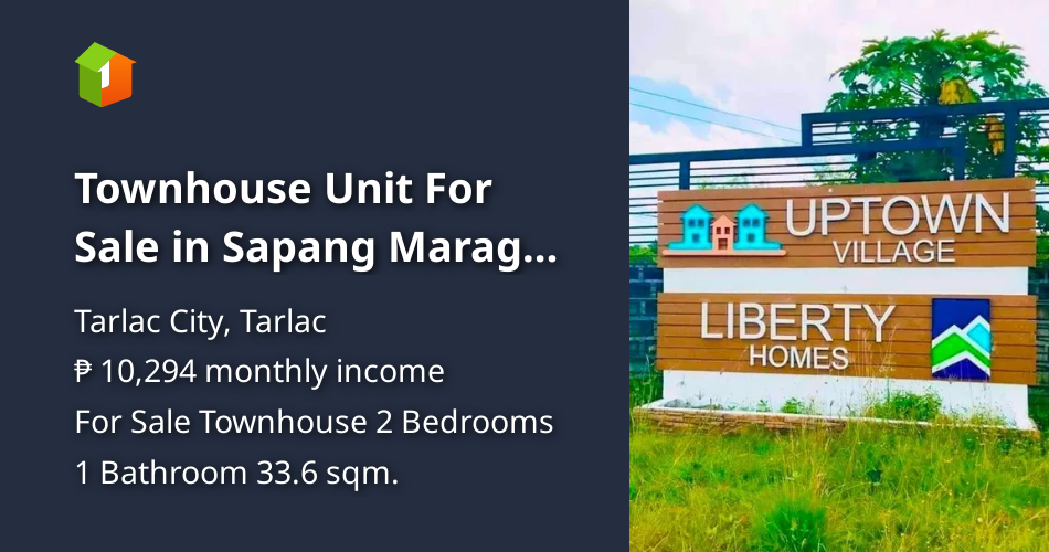 Townhouse Unit For Sale in Sapang Maragul, Tarlac City, Tarlac [House