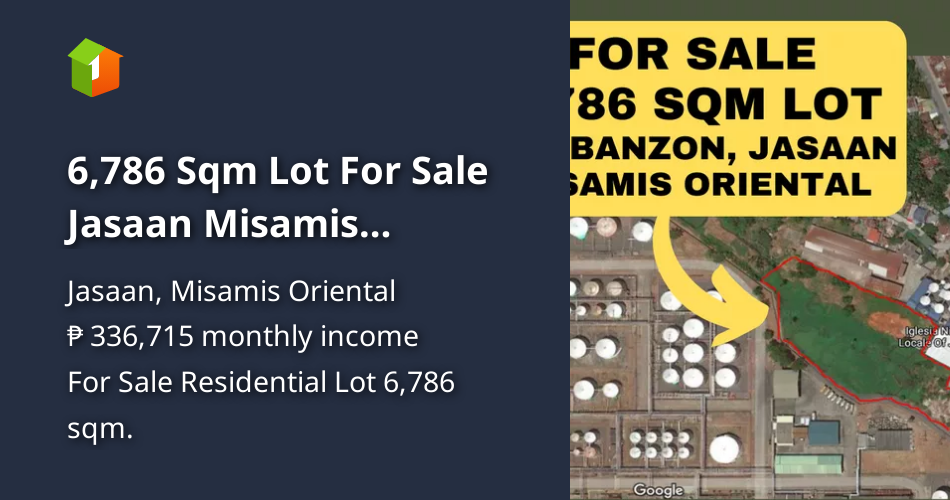 6,786 Sqm Lot For Sale Jasaan Misamis Oriental beside Philippine Kao