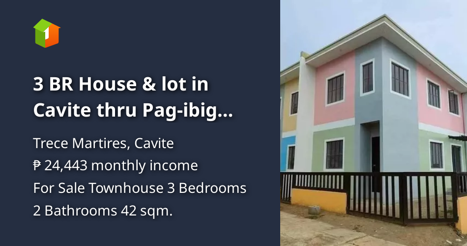 3 BR House & lot in Cavite thru Pagibig Financing 7K monthly [House and Lot 🏘️] (July 2023