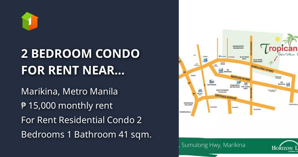 2 BEDROOM CONDO FOR RENT NEAR EASTWOOD LIBIS QUEZON CITY [Condo 🏙️