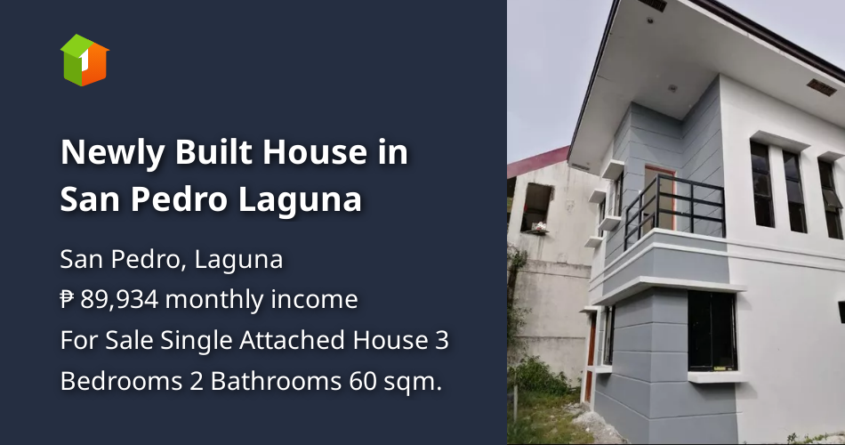 Newly Built House in San Pedro Laguna [House and Lot 🏘️] (March 2024