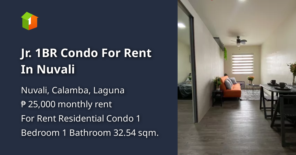 Jr. 1BR Condo For Rent In Nuvali [Condo 🏙️] (December 2023) in Nuvali