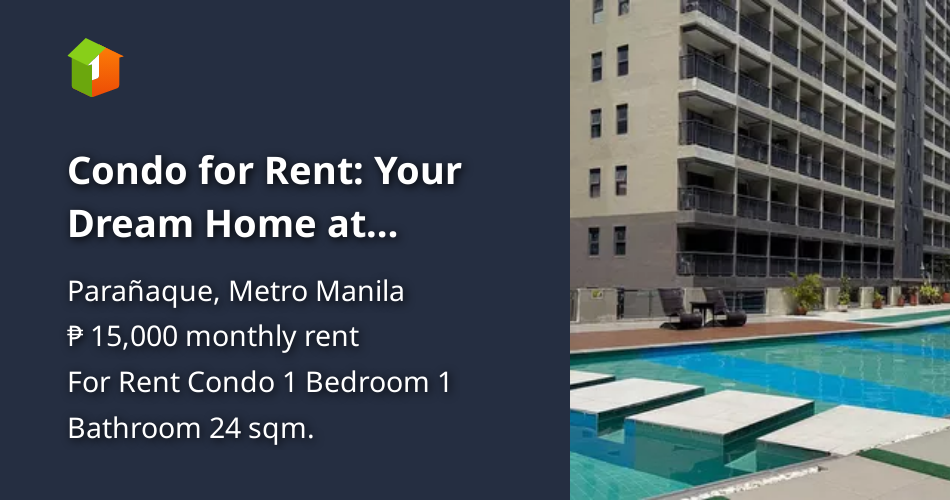 Condo for Rent Your Dream Home at Bayport NAIA Garden Residences