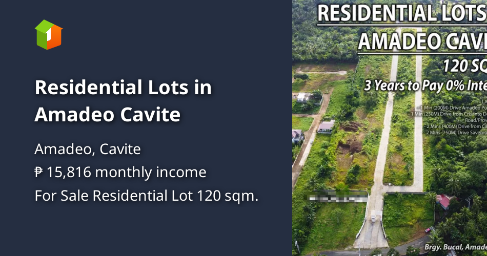 Residential Lots in Amadeo Cavite [Lots 🚜] (December 2023) in Amadeo