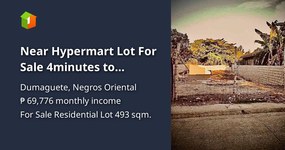 Near Hypermart Lot For Sale 4minutes to hypermart [Lots 🚜] (December ...