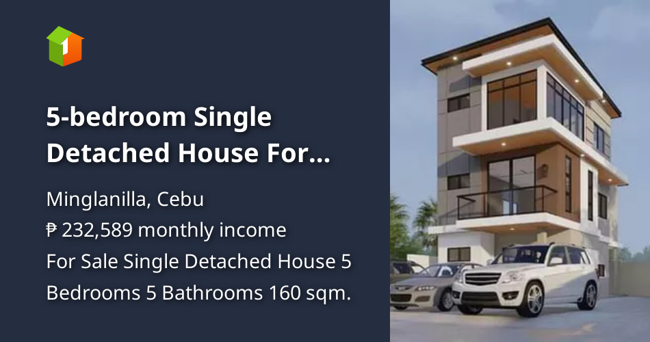 5-bedroom Single Detached House For Sale in Minglanilla Cebu [Houses ...