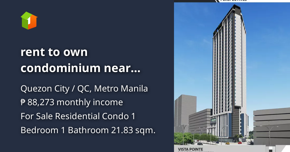 Rent to own condominium near Ateneo University [Condo 🏙️] (March 2022