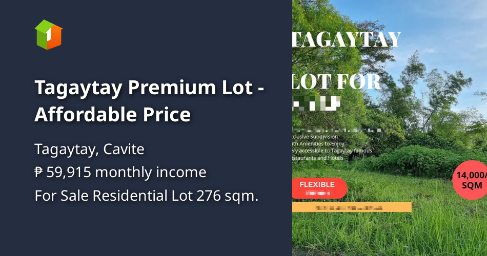 Tagaytay Premium Lot Affordable Price [Lot 🚜] (August 2024) in