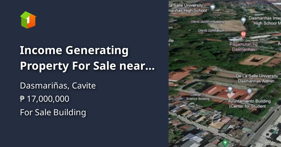 Generating Property For Sale near De La Salle Dasmarinas Cavite