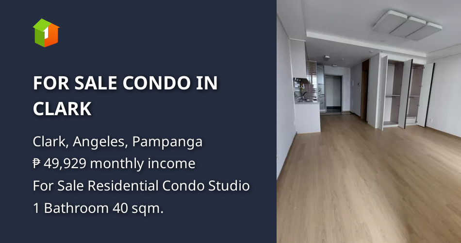FOR SALE CONDO IN CLARK [Condos 🏙️] (September 2024) in Clark, Angeles