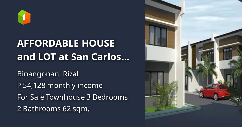 AFFORDABLE HOUSE and LOT at San Carlos Tayuman MELTON TOWNHOMES [House