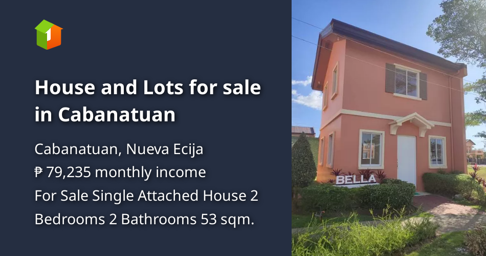 House and Lots for sale in Cabanatuan [House and Lot 🏘️] (January 2023