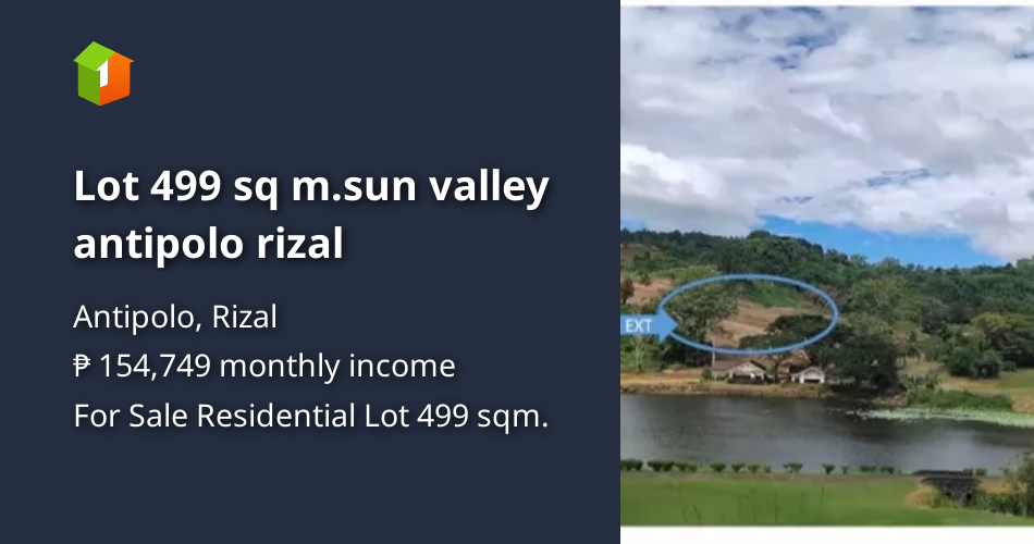 Lot 499 sq m.sun valley antipolo rizal [Lot 🚜] (June 2024) in Antipolo