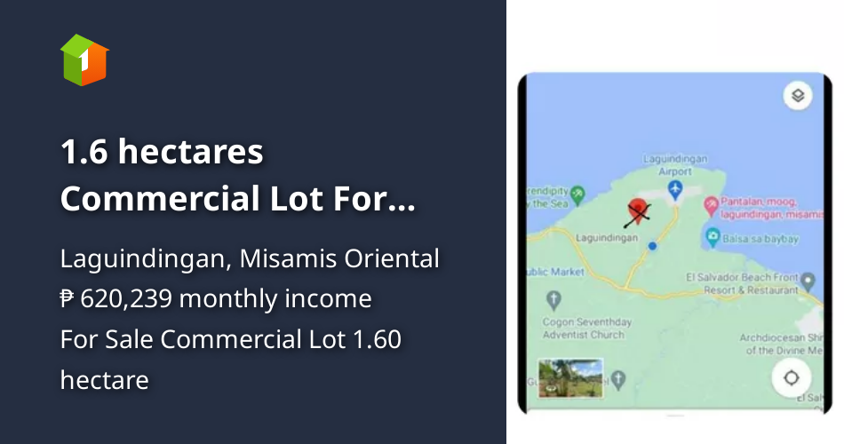 1.6 hectares Commercial Lot For Sale [Lot 🚜] (June 2023) in