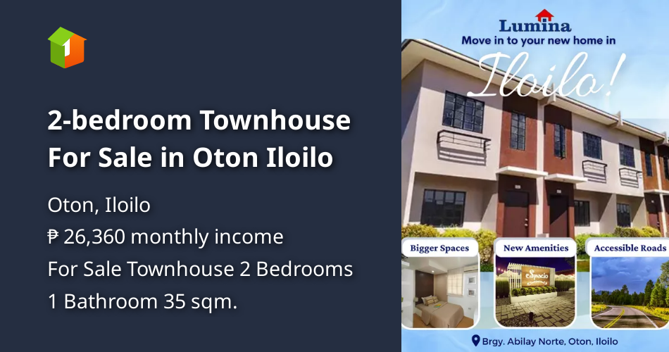 2bedroom Townhouse For Sale in Oton Iloilo [House and Lot 🏘️] (August