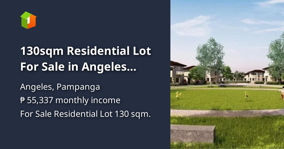 130sqm Residential Lot For Sale in Angeles Pampanga Aldea Grove Estate [Lot 🚜] (May 2024) in