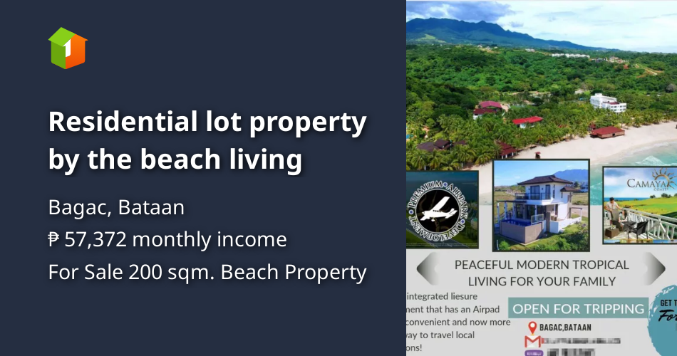Residential lot property by the beach living [Beach Property 🏖️