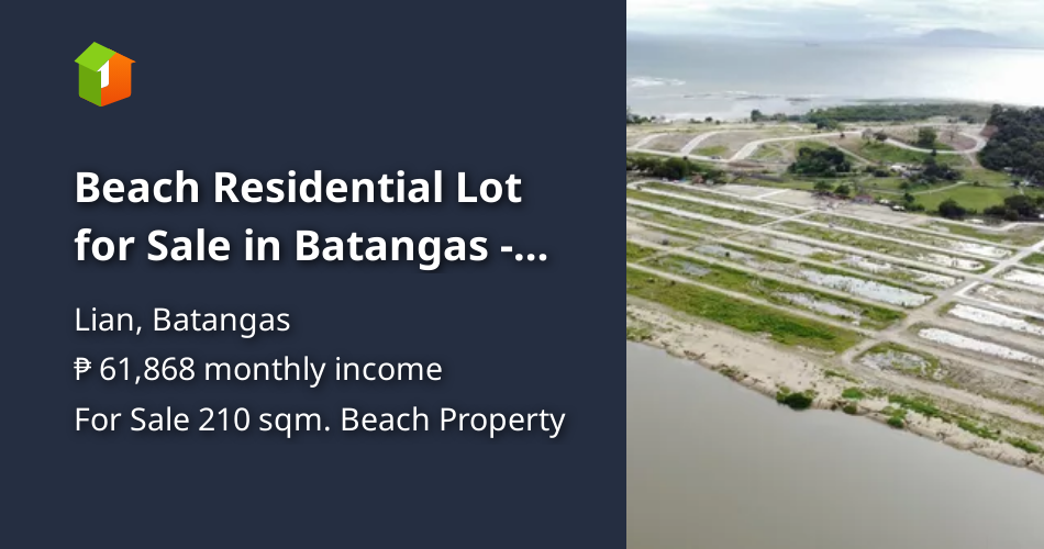 Beach Residential Lot for Sale in Batangas South Coast Matabungkay