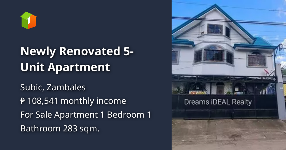 Newly Renovated 5Unit Apartment [Condo 🏙️] (December 2023) in Subic