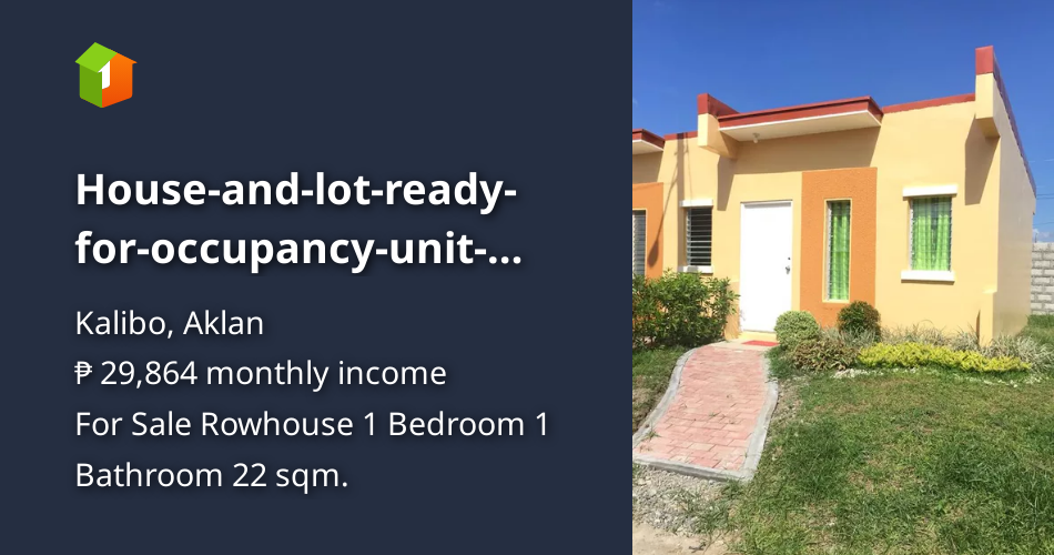 Houseandlotreadyforoccupancyunitcamellaaklan [House and Lot 🏘️