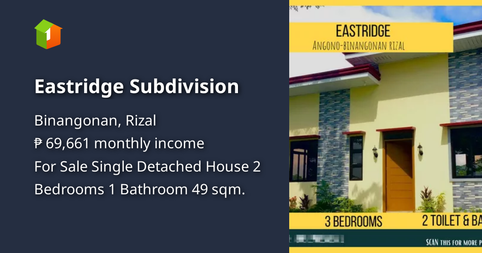 Eastridge Subdivision [House and Lot 🏘️] (May 2022) in Binangonan