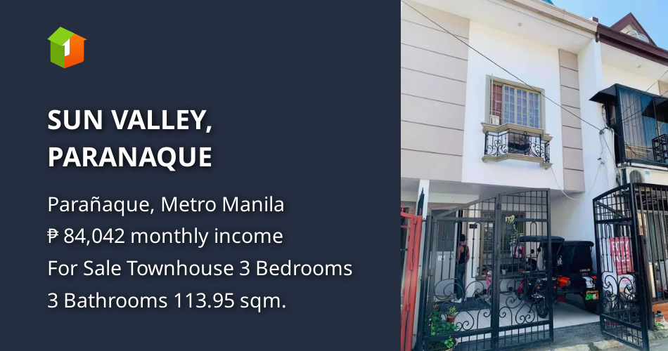 SUN VALLEY, PARANAQUE [House and Lot 🏘️] (December 2023) in Parañaque