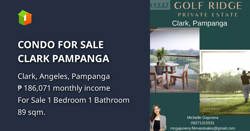 CONDO FOR SALE CLARK PAMPANGA [Condo 🏙️] (October 2021) in Clark