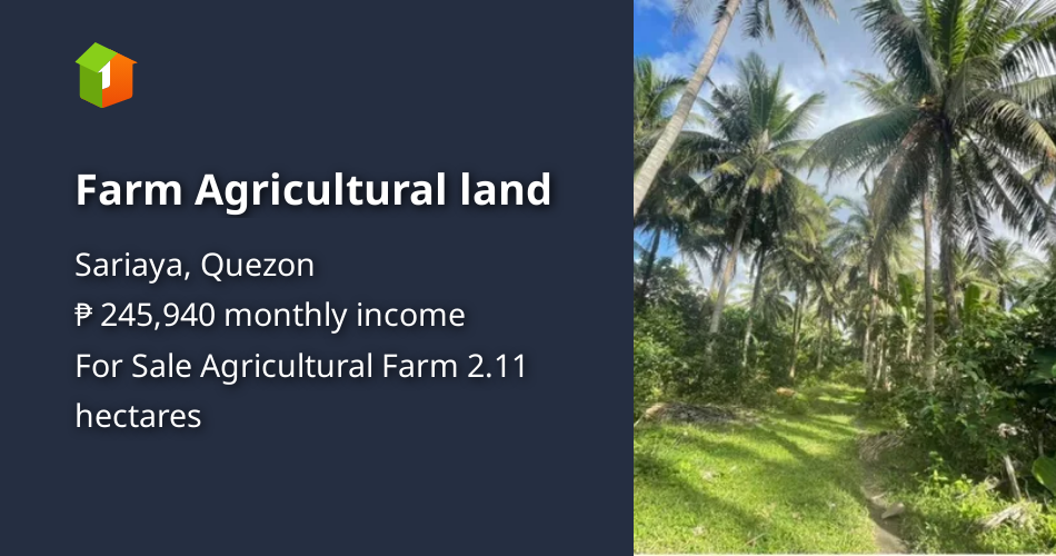 Farm Agricultural land [Lot 🚜] (September 2023) in Sariaya, Quezon for sale