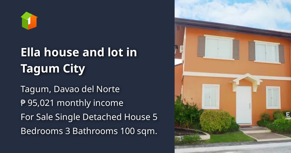Ella house and lot in Tagum City [House and Lot 🏘️] (August 2021) in