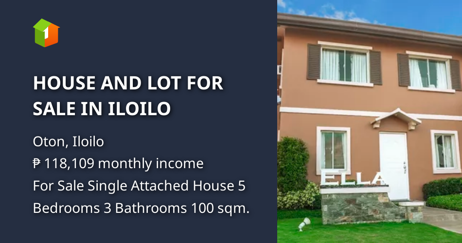 HOUSE AND LOT FOR SALE IN ILOILO [House and Lot 🏘️] (January 2023) in