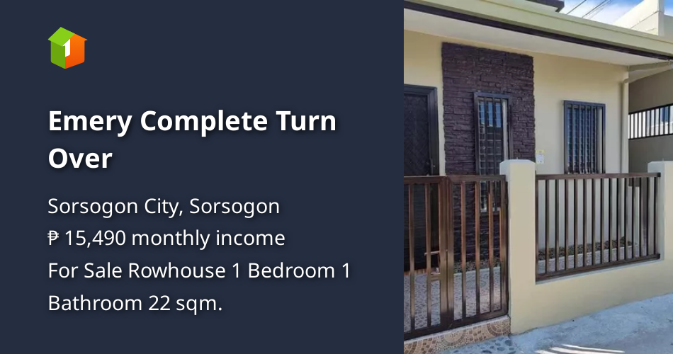 Emery Complete Turn Over [House and Lot 🏘️] (October 2022) in Sorsogon