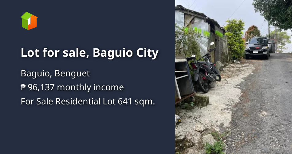 Lot for sale, Baguio City [Lot 🚜] (June 2023) in Baguio, Benguet for sale