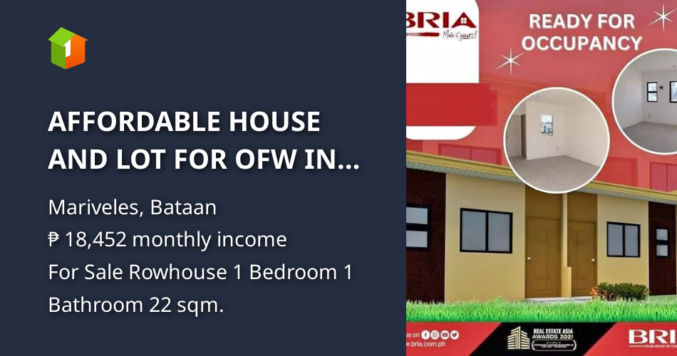 AFFORDABLE HOUSE AND LOT FOR OFW IN BATAAN [House and Lot 🏘️] (February