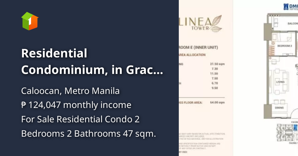 Residential Condominium, in Grace Park Caloocan City [Condo 🏙️] (April