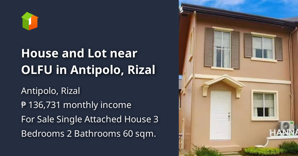 House and Lot near OLFU in Antipolo, Rizal [House and Lot 🏘️] (April