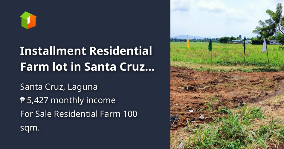 Installment Residential Farm lot in Santa Cruz Laguna [Lot 🚜] (August