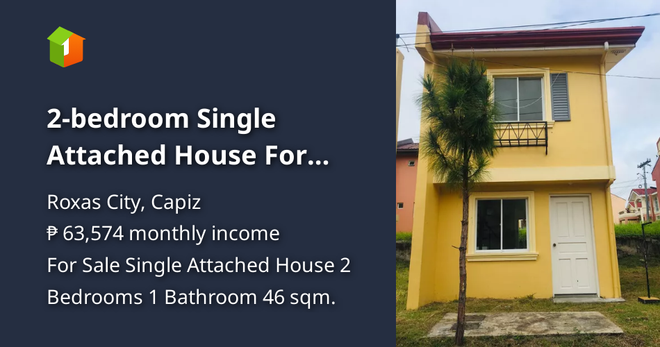 2bedroom Single Attached House For Sale in Roxas City Capiz [House and