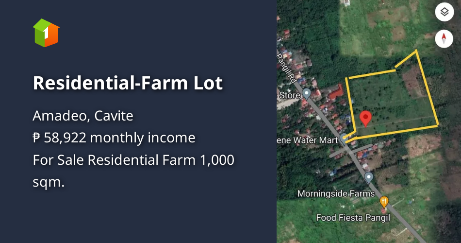 ResidentialFarm Lot [Lot 🚜] (November 2022) in Amadeo, Cavite for sale