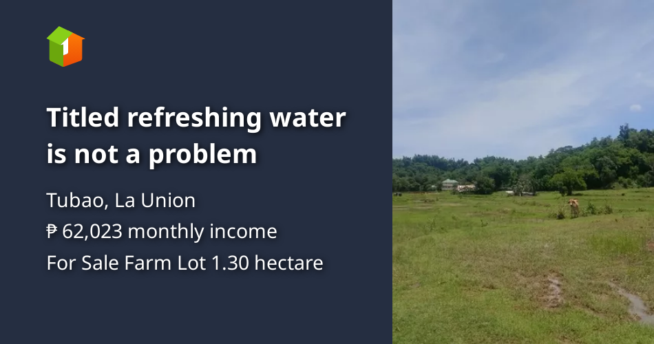 Titled refreshing water is not a problem [Lot 🚜] (September 2023) in