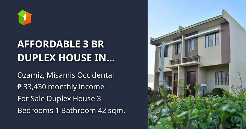 AFFORDABLE 3 BR DUPLEX HOUSE IN OZAMIS [House and Lot 🏘️] (March 2023