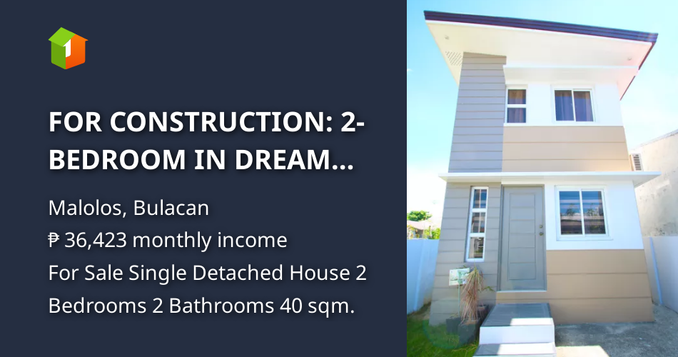 FOR CONSTRUCTION 2BEDROOM IN DREAM CREST HOMES SUBDIVISION [House and Lot 🏘️] (November 2023