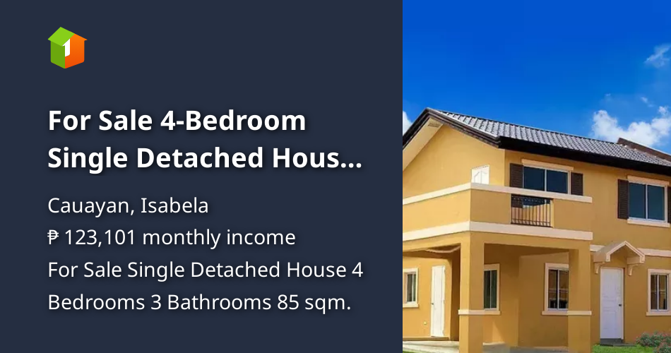 For Sale 4Bedroom Single Detached House in Cauayan City Isabela [House