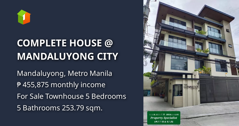 COMPLETE HOUSE MANDALUYONG CITY [House and Lot 🏘️] (September 2024) in Mandaluyong, Metro