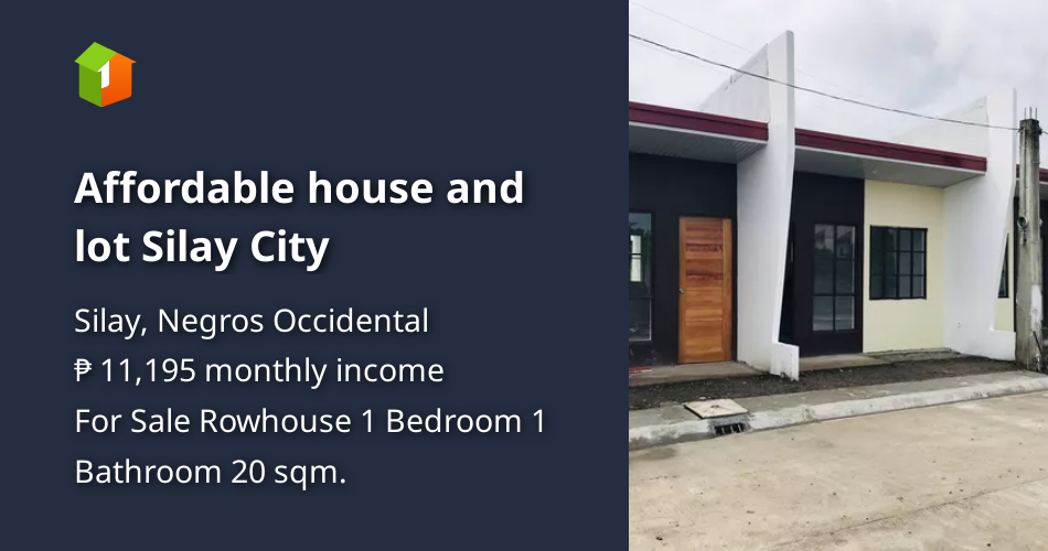 Affordable house and lot Silay City [House and Lot 🏘️] (July 2024) in
