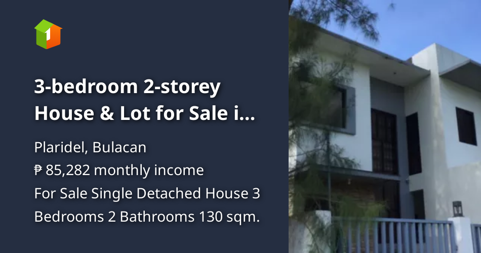 3bedroom 2storey House & Lot for Sale in Plaridel Bulacan [House and