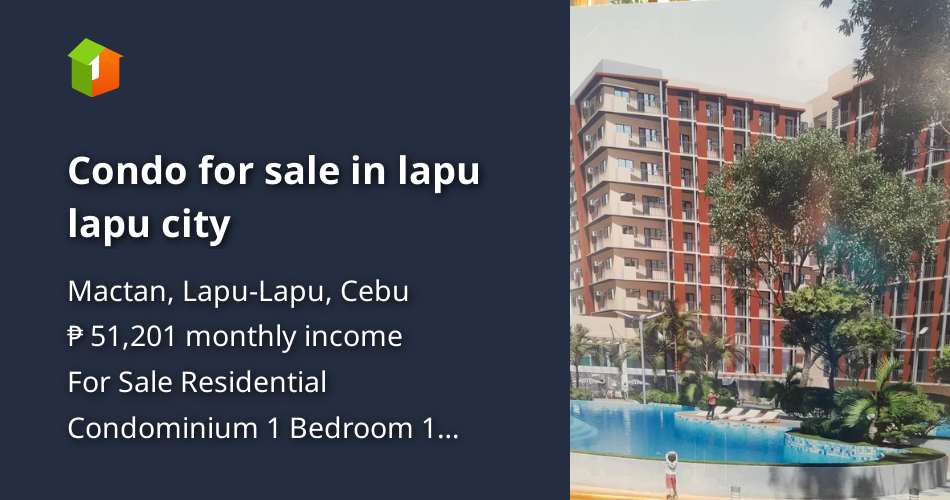 Condo for sale in lapu lapu city [Condo 🏙️] (June 2024) in Mactan, Lapu ...