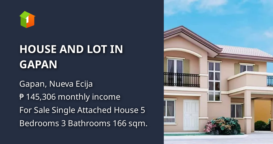 HOUSE AND LOT IN GAPAN [House and Lot 🏘️] (December 2021) in Gapan