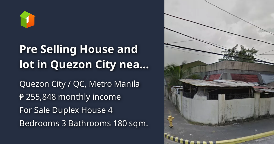 Pre Selling House and lot in Quezon City near in Sm North Edsa [House